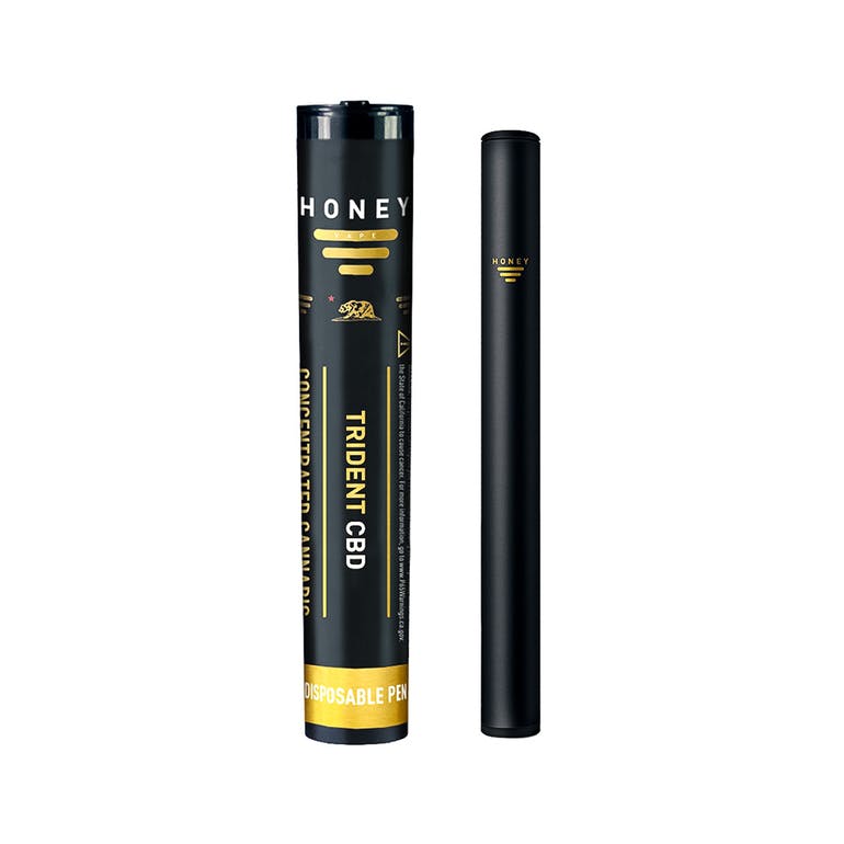 Trident CBD .25G Disposable Pen 2.2%THC 41.1%CBD (HONEY VAPE)