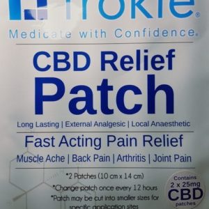 Trokie CBD Relief Patch – 50mg