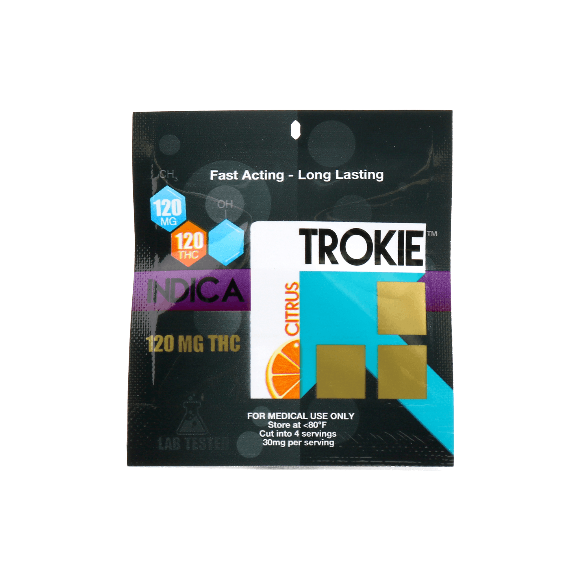 Trokie - Indica Citus/Orange 120mg (Lozenge)