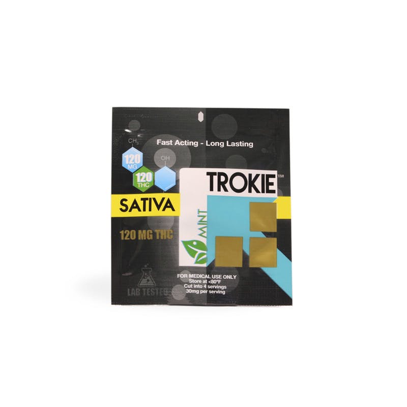 Trokie THC Sativa Mint 120mg
