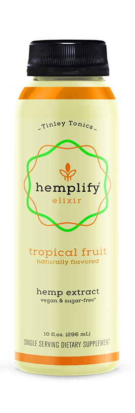 Tropical Punch Hemp Extract Elixir- 8mg CBD (HEMPLIFY)