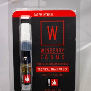 Tropical Trainwreck .5g cart by Winberry Farms