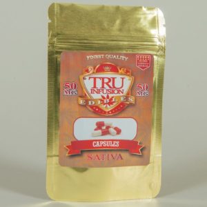 Tru-Infusion - 100mg THC Capsules - Sativa