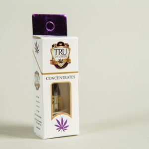 Tru-Infusion - 1:1 CBD/THC Vape Cartridge 500mg - Purple Bubba