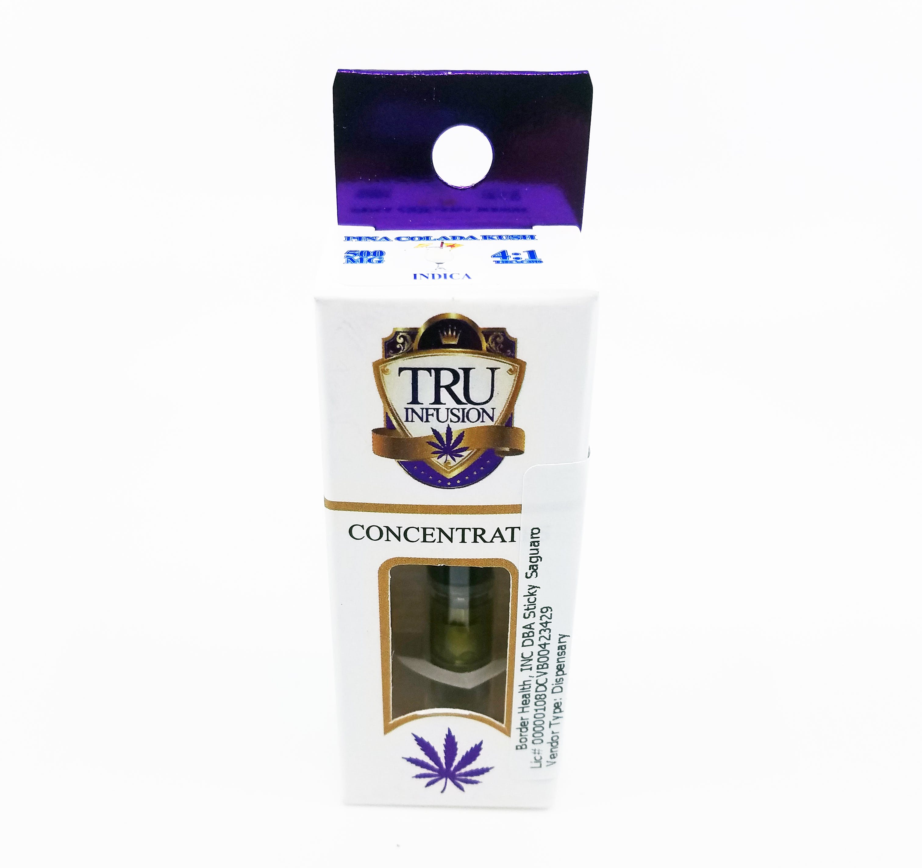 concentrate-tru-infusion-41-pina-colada-kush-s-500mg-cartridge