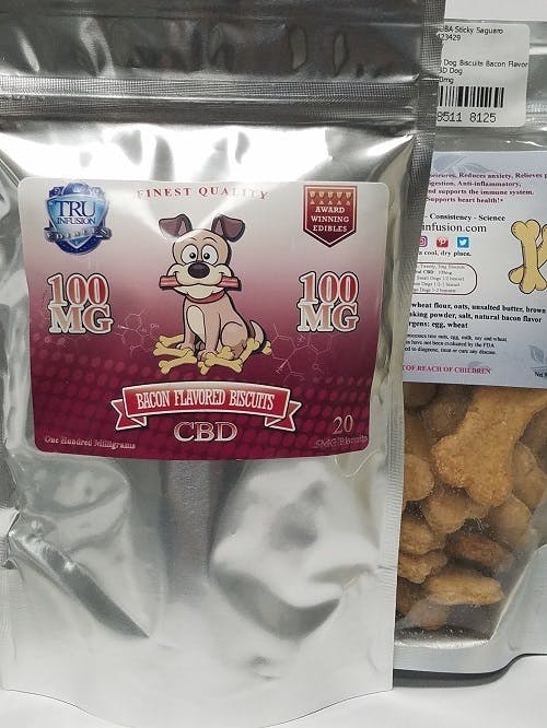 marijuana-dispensaries-12338-east-riggs-road-chandler-tru-infusion-bacon-flavored-dog-biscuits-20-x-5mg-100mg