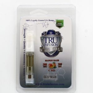 TRU Infusion CBD Cartridge Mango Haze 300mg
