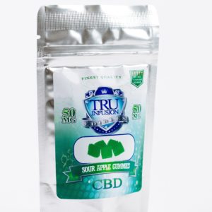 Tru-Infusion - CBD Green Apple Gummies 50mg