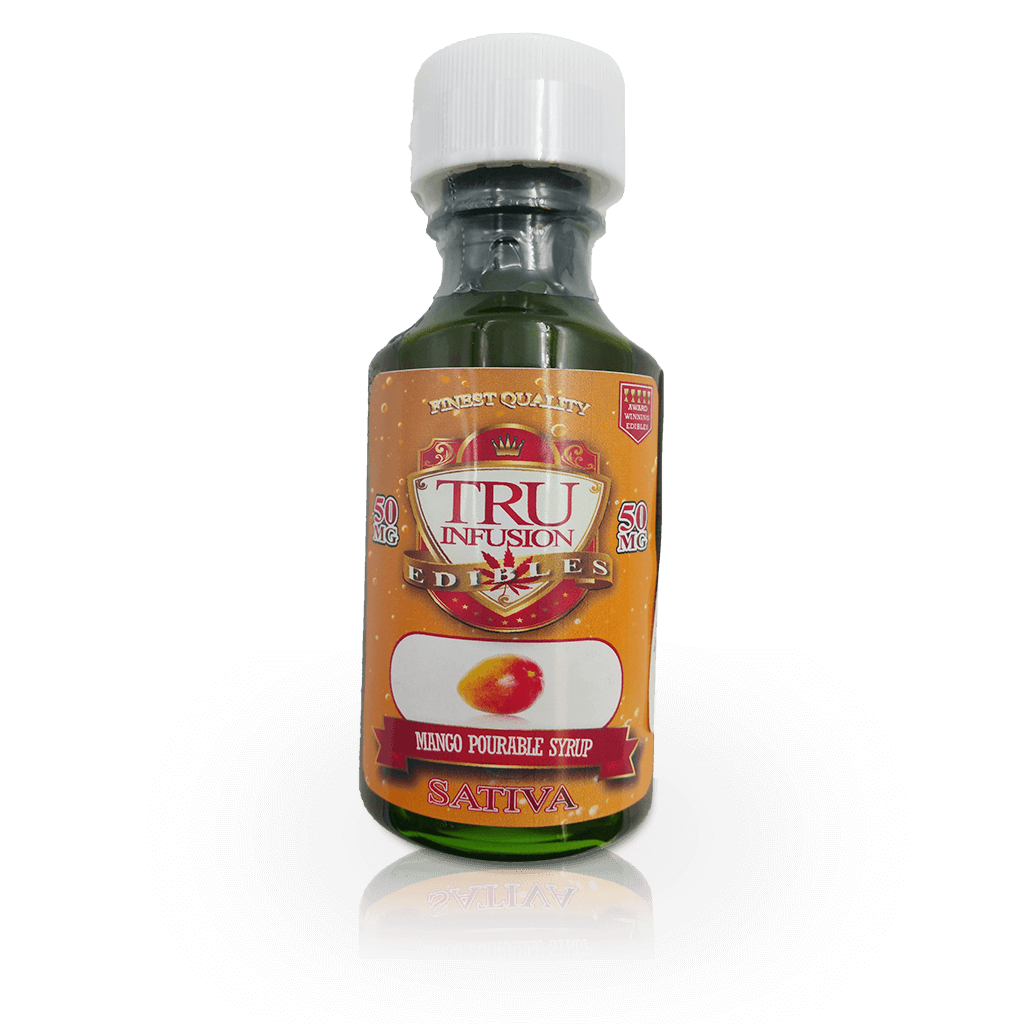 edible-tru-infusion-mango-sativa-syrup-50mg