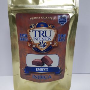 TRU Infusion THC Brownie Indica 100mg