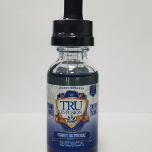 TRU Infusion THC Coconut Oil Tincture Indica 300mg