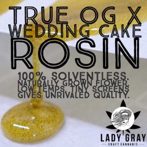 True OG x Wedding Cake Rosin