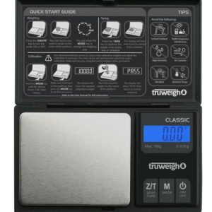 Truweigh Classic Digital Mini Scale - 100g x 0.01g / Black