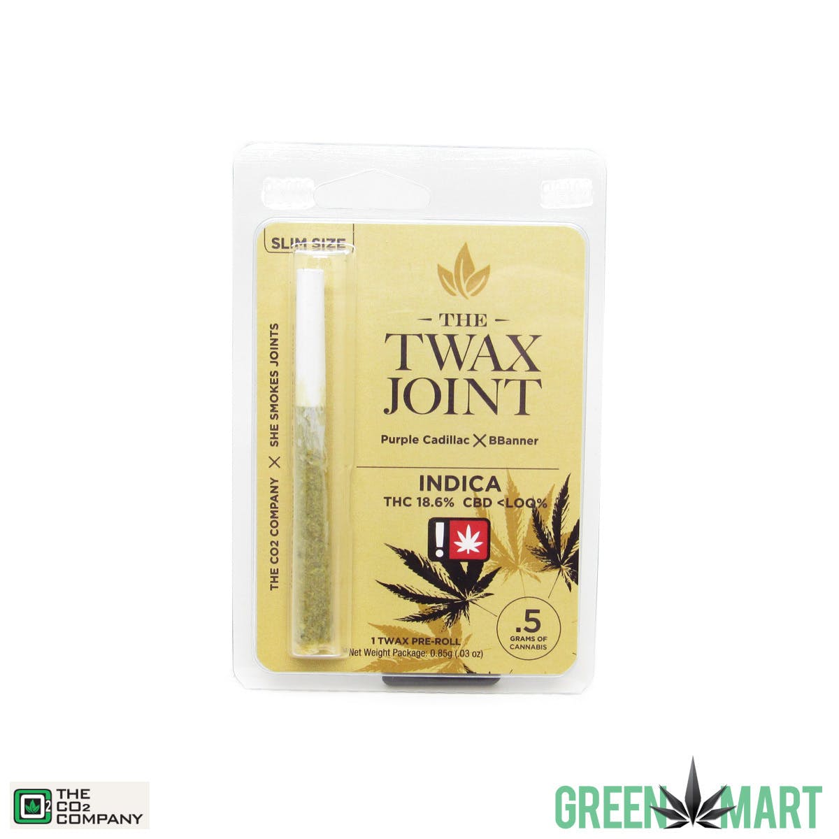Twax Joints (Indica) Purple Cadillac x BBanner