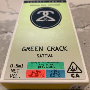 Twenty Two K Cartridges - Green Crack