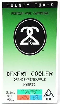 Twenty Two - K - Desert Cooler Cartridge