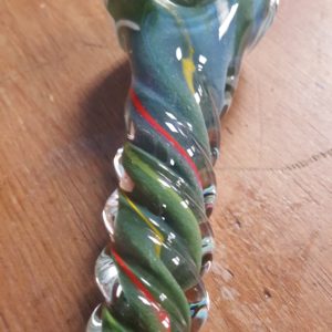 Twisted Marble Hand Pipe 5"