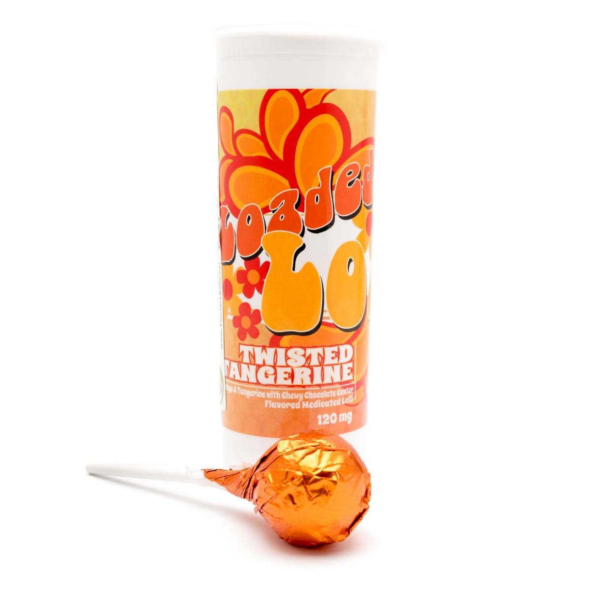 Twisted Tangerine Loaded Lolli’s 120mg - MED