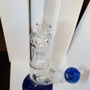 USA Blue Bottom Water Pipe 12"