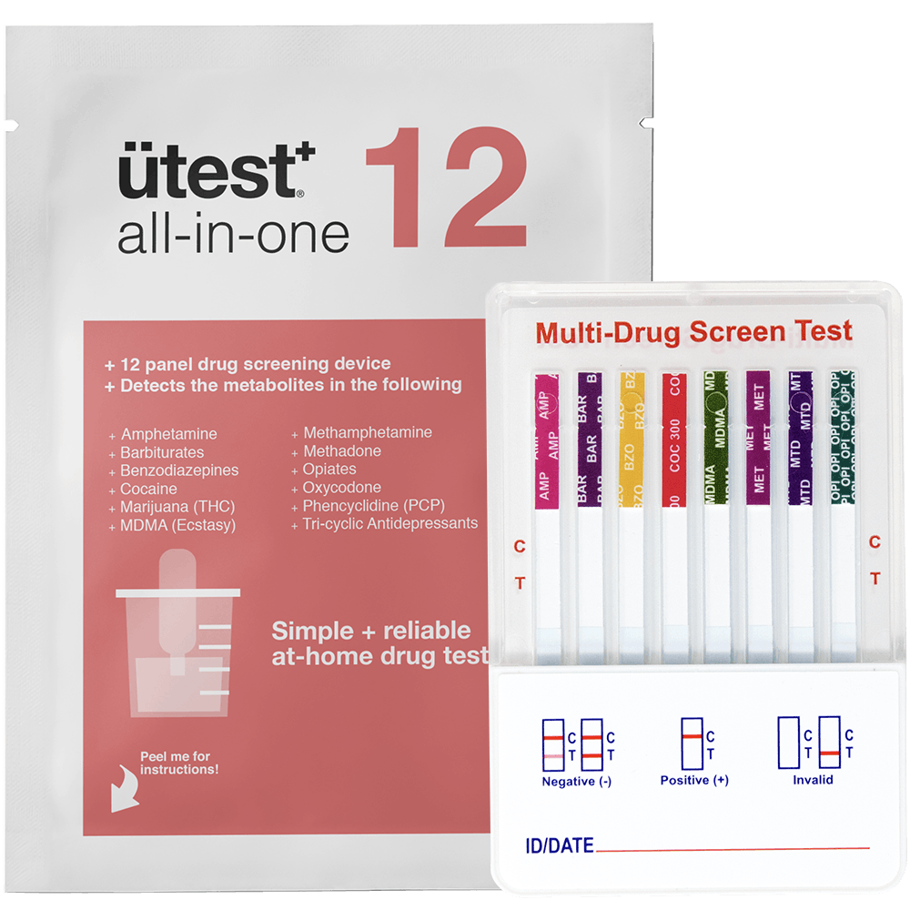 ütest+ - 12 Panel Drug Test