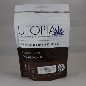 Utopia Chocolate Macaroons 100 mg