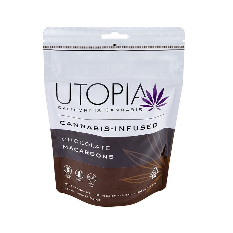 Utopia - Chocolate (Macaroons) - 100mg THC