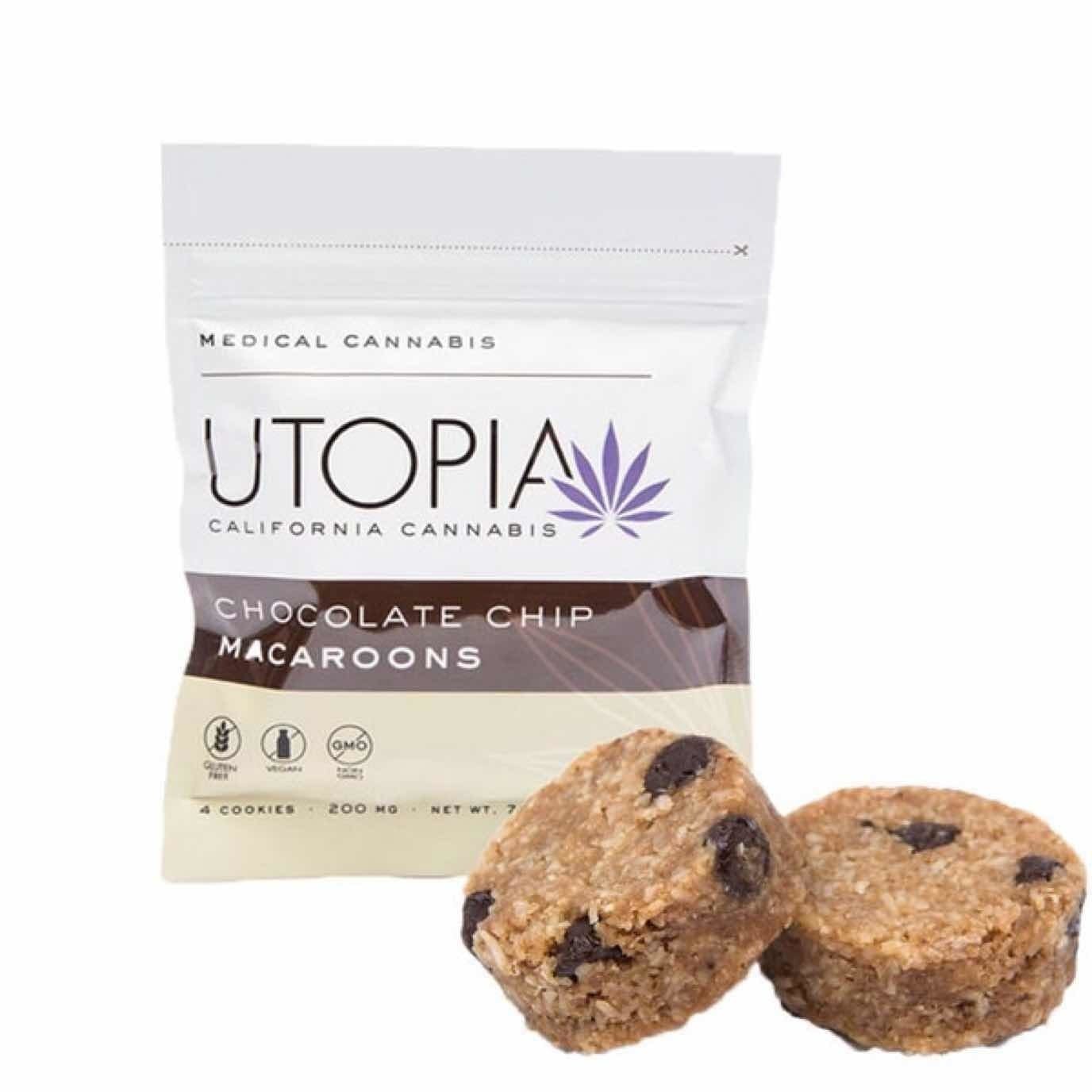 Utopia Farms - Chocolate Chip Macaroons 100mg.