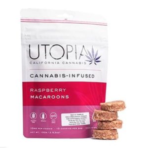 Utopia - Raspberry (Macaroons) - 100mg THC