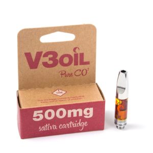 V3 Oil - 500mg Cartridge - Sativa