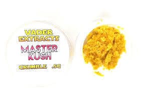 VADER CRUMBLE .5G MASTER KUSH