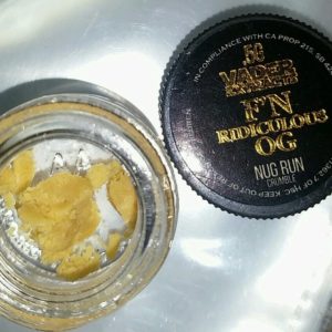 Vader Extracts F'n Ridiculous Nugrun Crumble