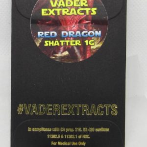 VADER EXTRACTS RED DRAGON OG