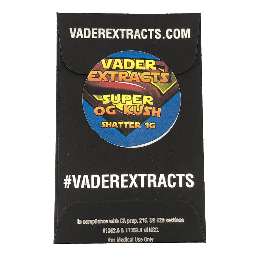 VADER EXTRACTS SHATTER (2 FOR 55)