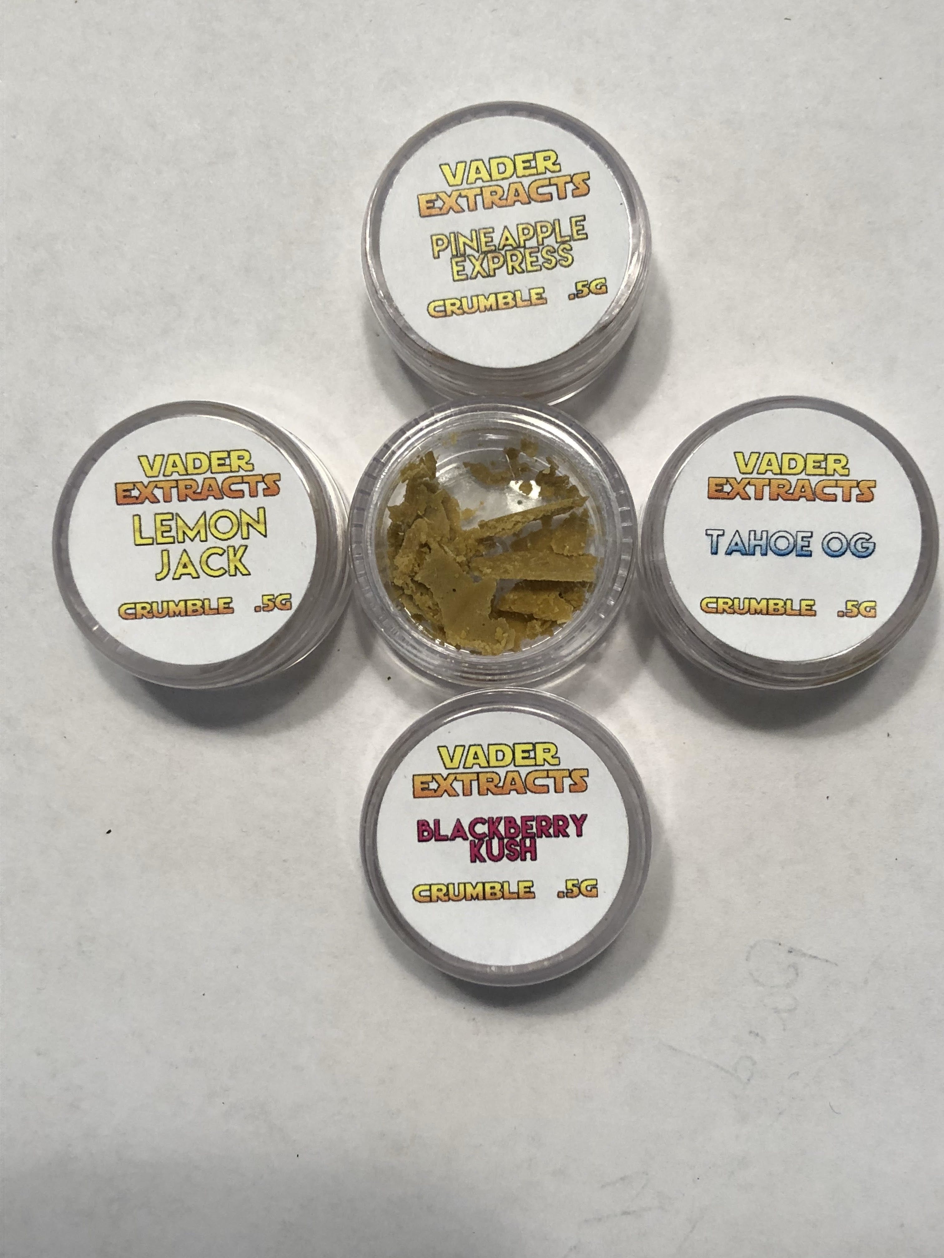 Vader Extracts trim run crumble