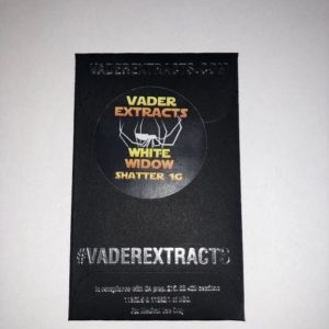 Vader Trim Shatter - White Widow