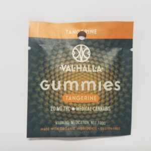 Valhalla Tangerine Gummies 20mg THC