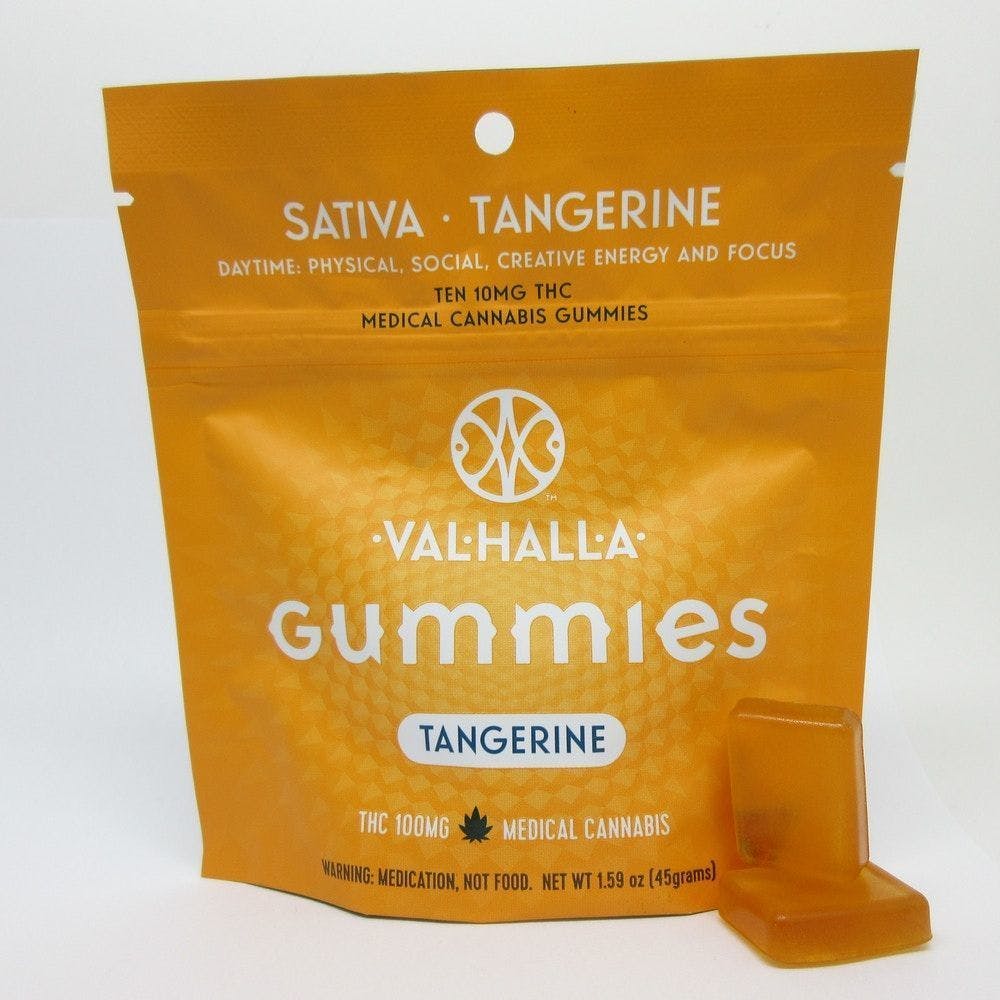 Valhalla: Tangerine Sativa Gummies