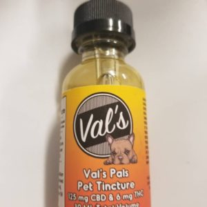Val's Pet Tincture 125mg CBD