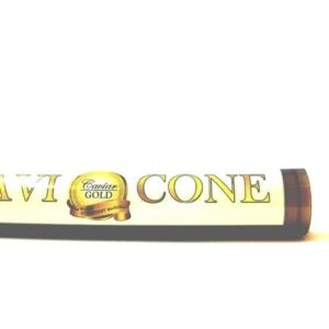 Vanilla Cavi Cone - Caviar Gold