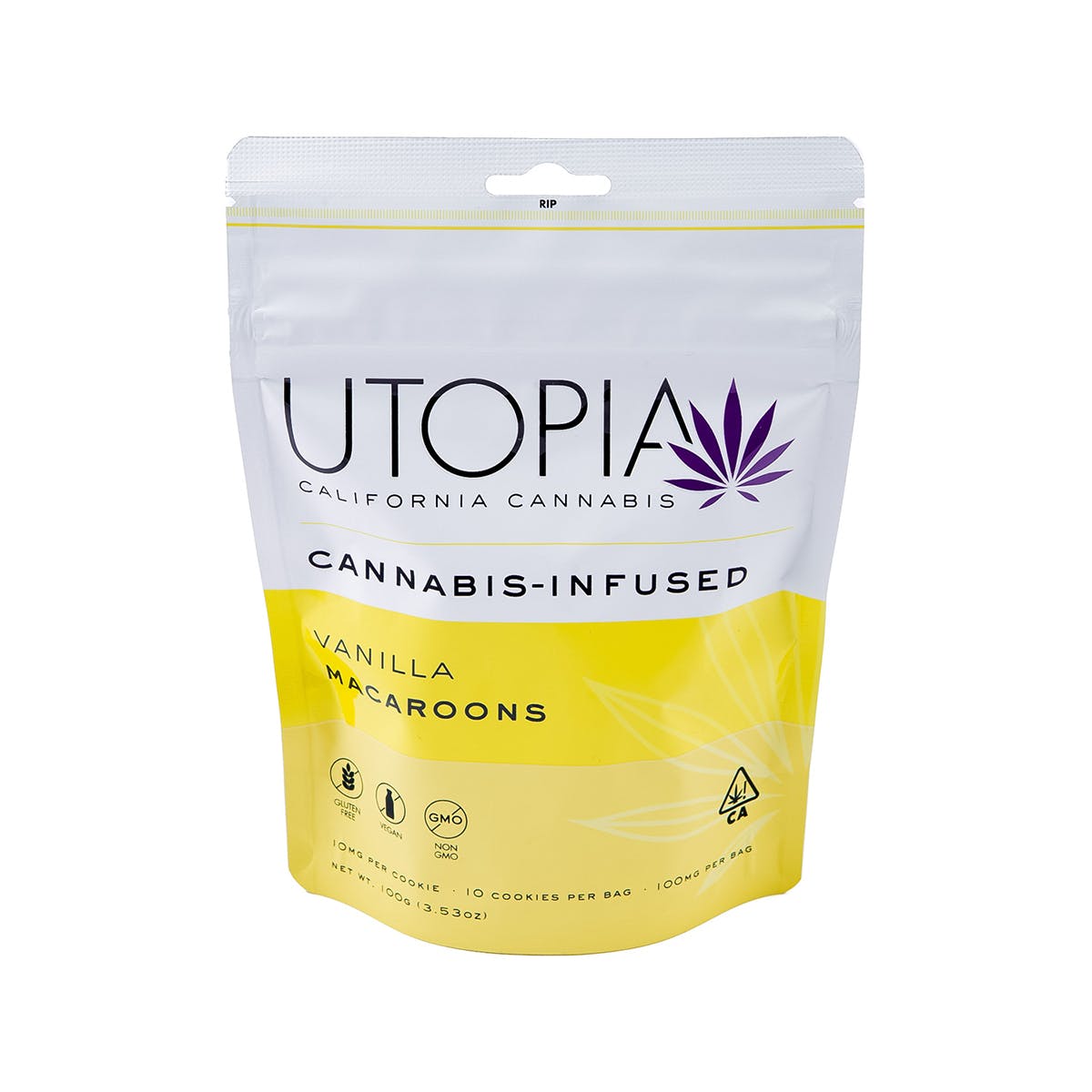 marijuana-dispensaries-elemental-wellness-in-san-jose-vanilla-gluten-free-macaroons-100mg