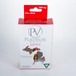 Vape Cartridge - Platinum Vapes - Green Crack