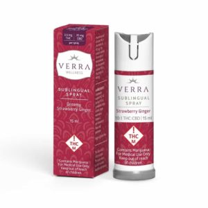 Verra - Sublingual 10:1 Strawberry Ginger spray