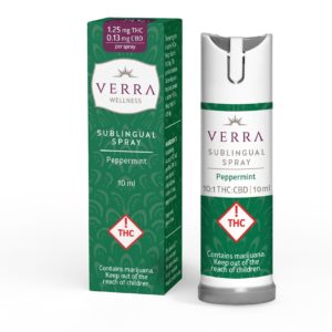 Verra Wellness – Peppermint 1:1 Sublingual Spray