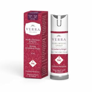 Verra Wellness – Strawberry Ginger 1:1 Sublingual Spray