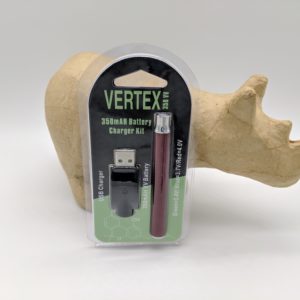 Vertex 350mA Red Vape Battery