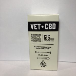 VET CBD - 125mg CBD, 6.25mg THC