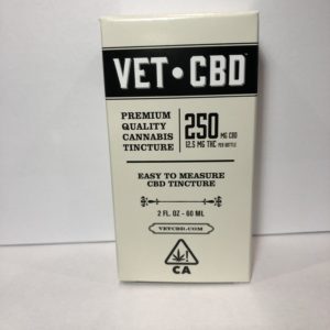 VET CBD - 250mg CBD, 12.5mg THC
