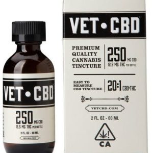 Vet CBD Tincture 2oz: 250mg CBD, 12.5mg THC (VET CBD)
