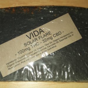 Vida - Charcoal Soap (100mgTHC & 32mgCBD)