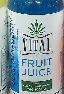 VITAL Blue Raspberry Fruit Juice 100 mg